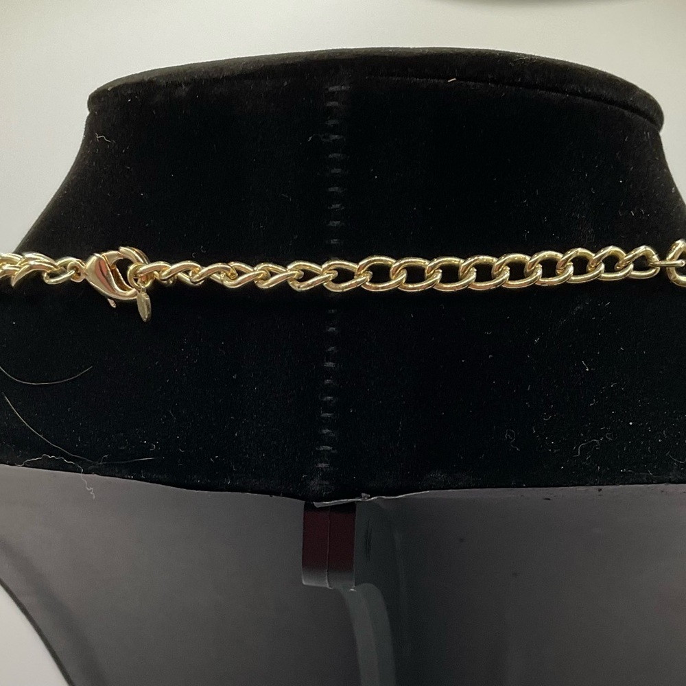 Gold and Turquoise Necklace and Ring Set - Picture 6 of 9
